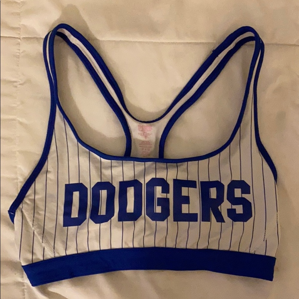 VICTORIA SECRET PINK LA DOGERS BRA TOP